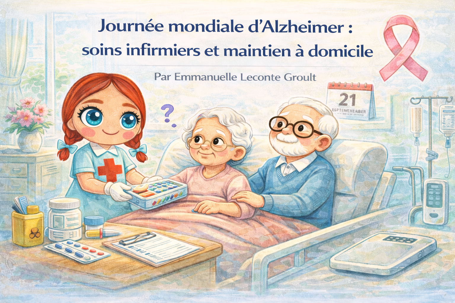 Journée mondiale d'Alzheimer : soins infirmiers et maintien à domicile