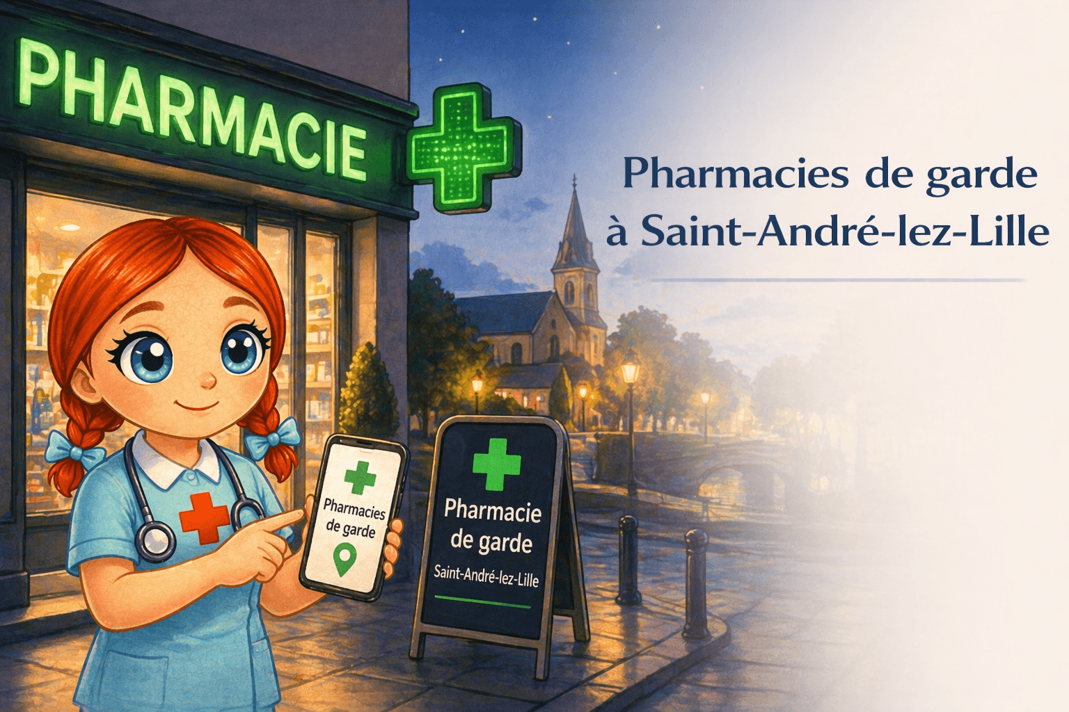 Pharmacie de garde à Saint-André-lez-Lille : comment trouver la bonne pharmacie