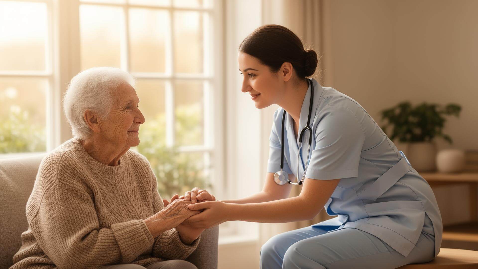 Emmanuelle Leconte Groult, infirmière libérale prodiguant des soins à domicile à Saint-André-lez-Lille